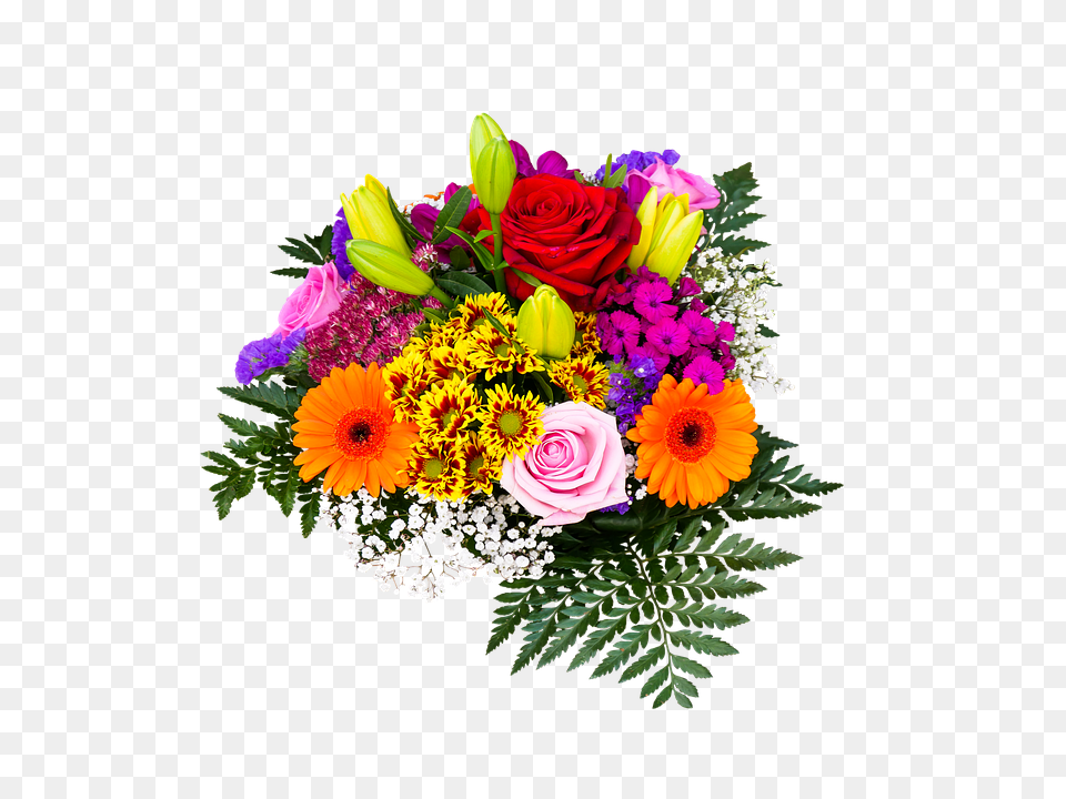 Flowers Flower, Flower Arrangement, Flower Bouquet, Plant Png Image