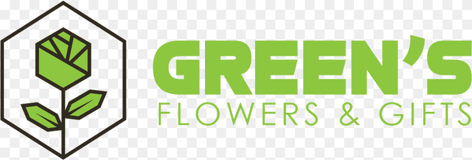 Flowers And Gifts Graphics, Green, Recycling Symbol, Symbol, Light Free Png Download