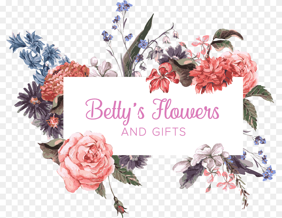 Flowers And Gifts Happy Birthday Betty Flowers, Art, Plant, Floral Design, Flower Png