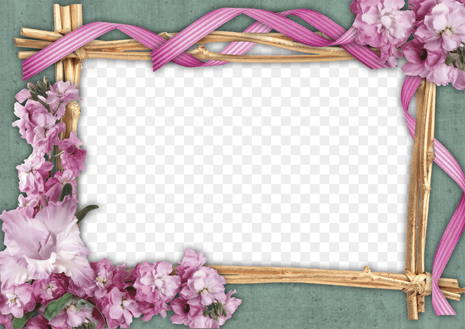 Flowers Background Red Border, Flower, Plant Free Transparent Png