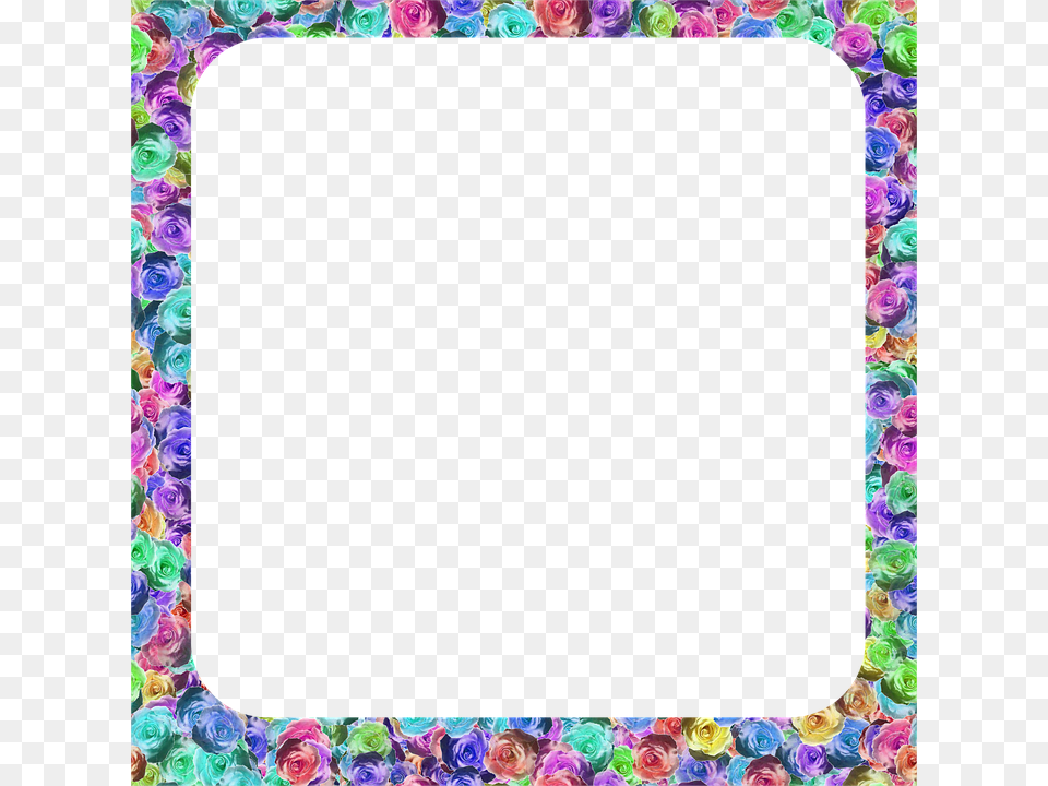 Flowers Borders 20 Buy Clip Art Borders And Frames, Purple, Pattern, Home Decor, Floral Design Png Image
