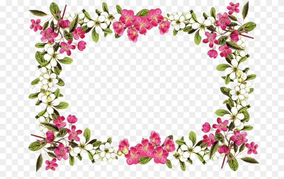 Flowers Borders Images, Art, Floral Design, Graphics, Pattern Free Transparent Png