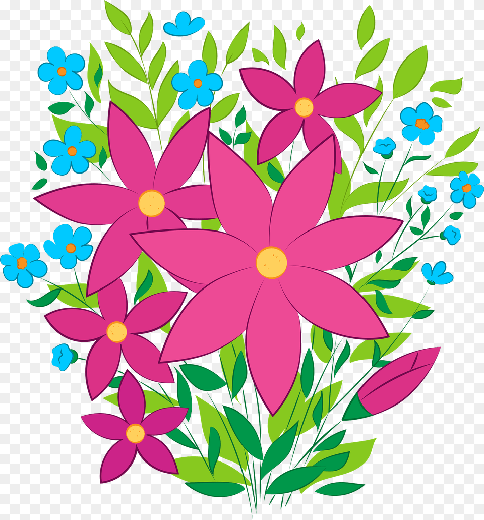 Flowers Bouquet Clipart, Art, Floral Design, Graphics, Pattern Free Transparent Png