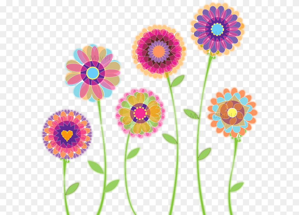 Flowers Clip Art, Dahlia, Daisy, Flower, Plant Png Image