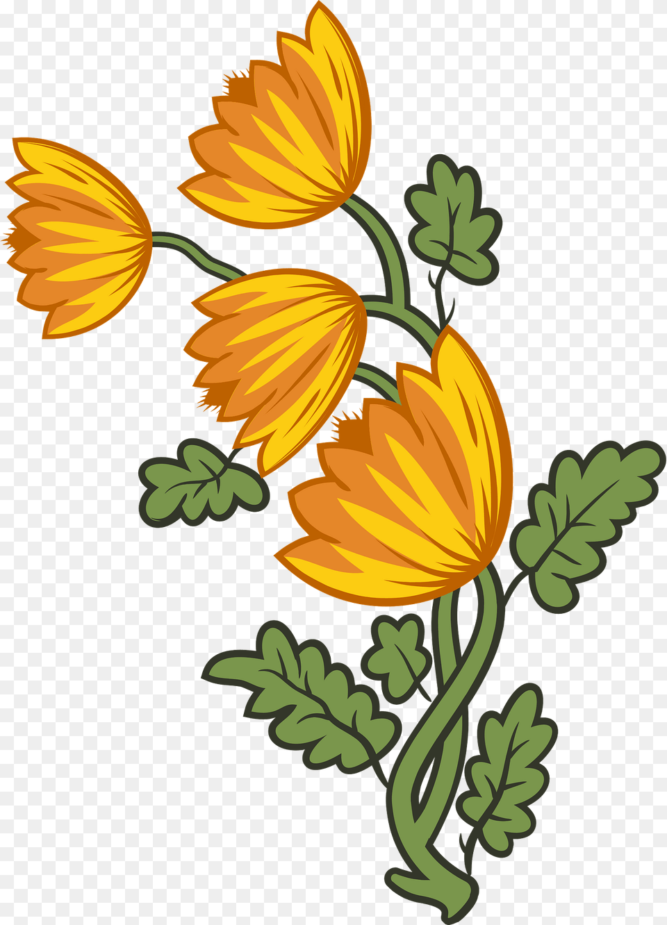 Flowers Clipart, Art, Floral Design, Graphics, Pattern Png