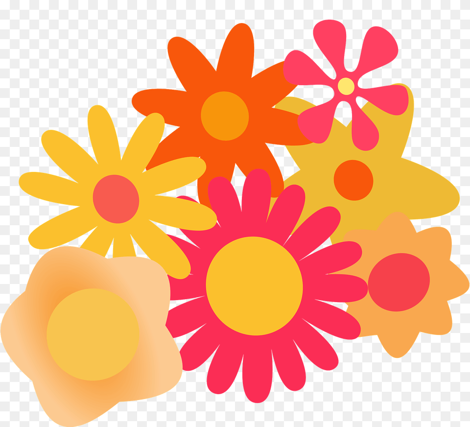 Flowers Clipart, Art, Daisy, Floral Design, Flower Png Image