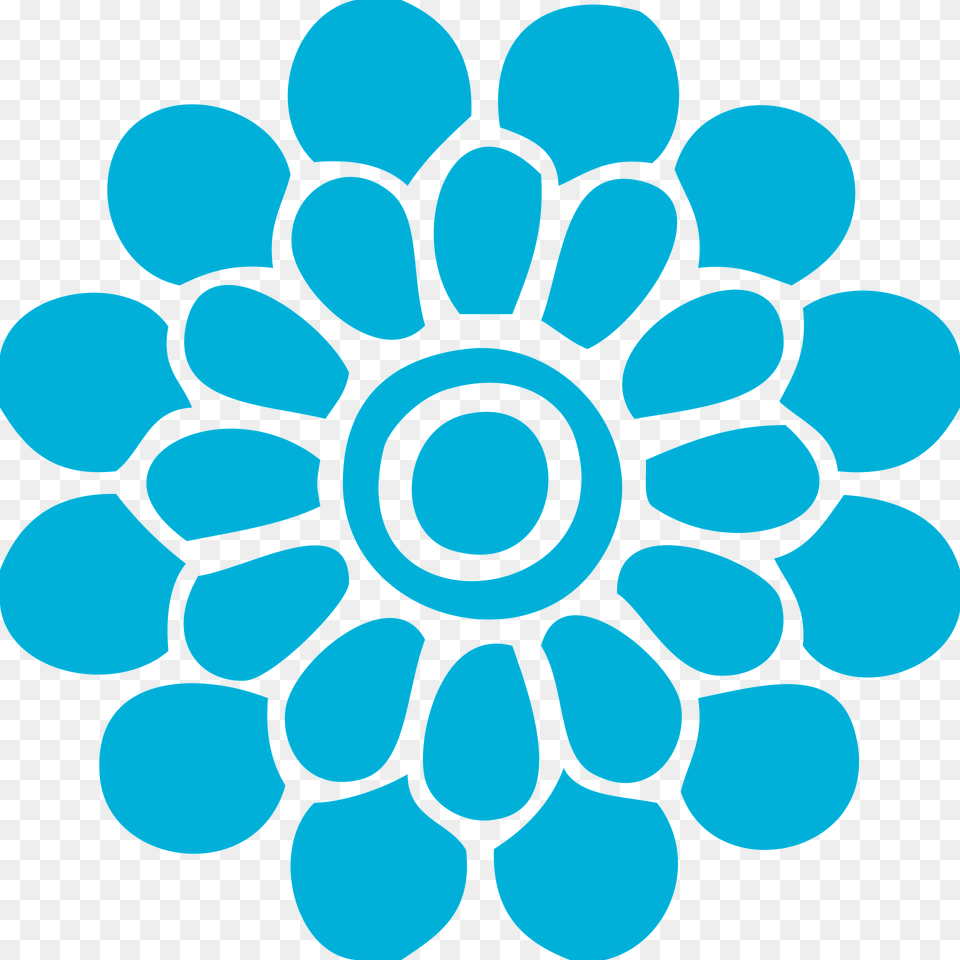 Flowers Clipart, Pattern, Turquoise, Outdoors, Art Free Png
