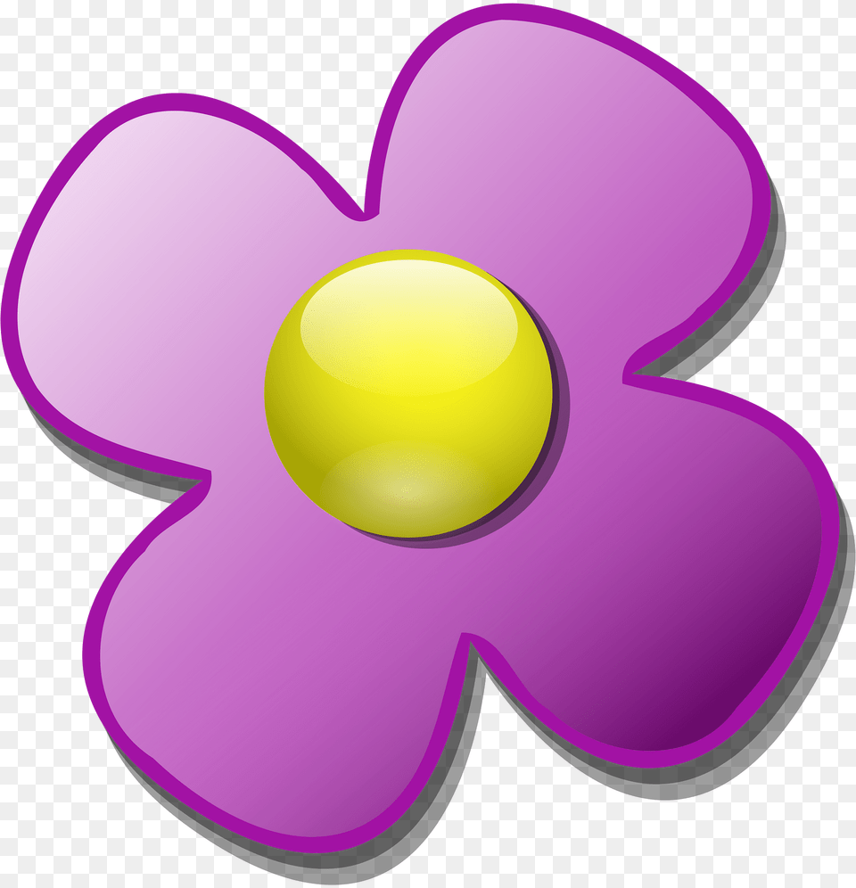 Flowers Clipart, Anemone, Flower, Plant, Purple Free Png