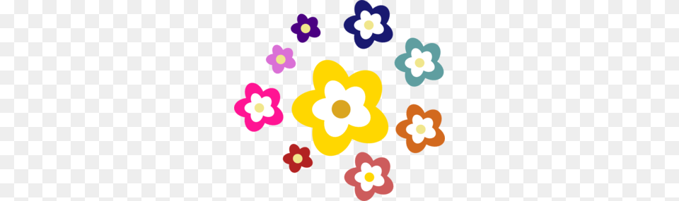 Flowers Color Clipart Petal, Anemone, Flower, Plant, Pattern Free Png Download
