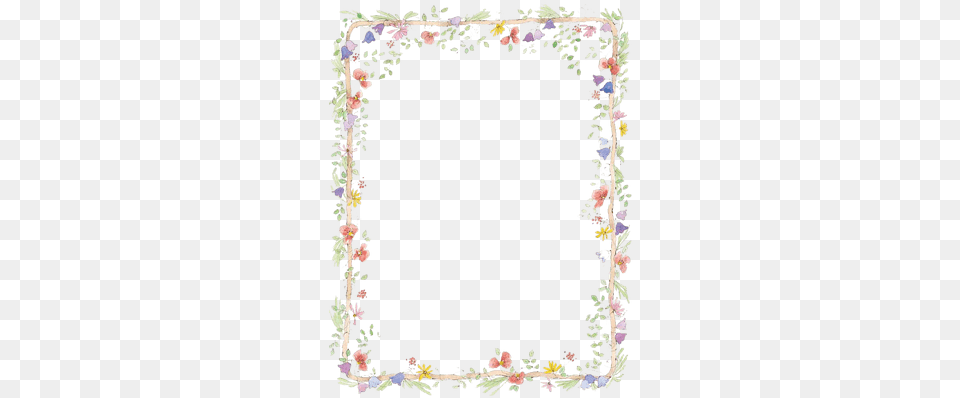 Flowers Corner Frame Transparent Stickpng Flower Border For Word Document, Art, Floral Design, Graphics, Home Decor Png