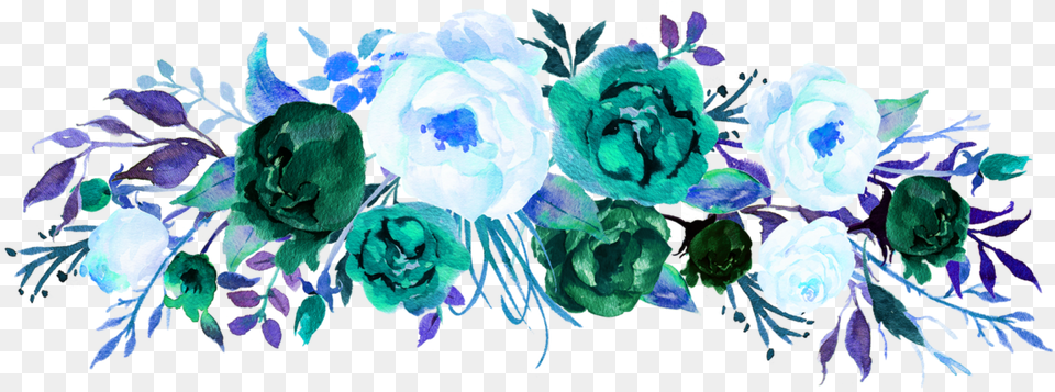 Flowers Crown Tumblr Blue Sticker By Nanitoons Floral Save The Date, Graphics, Pattern, Art, Floral Design Free Transparent Png