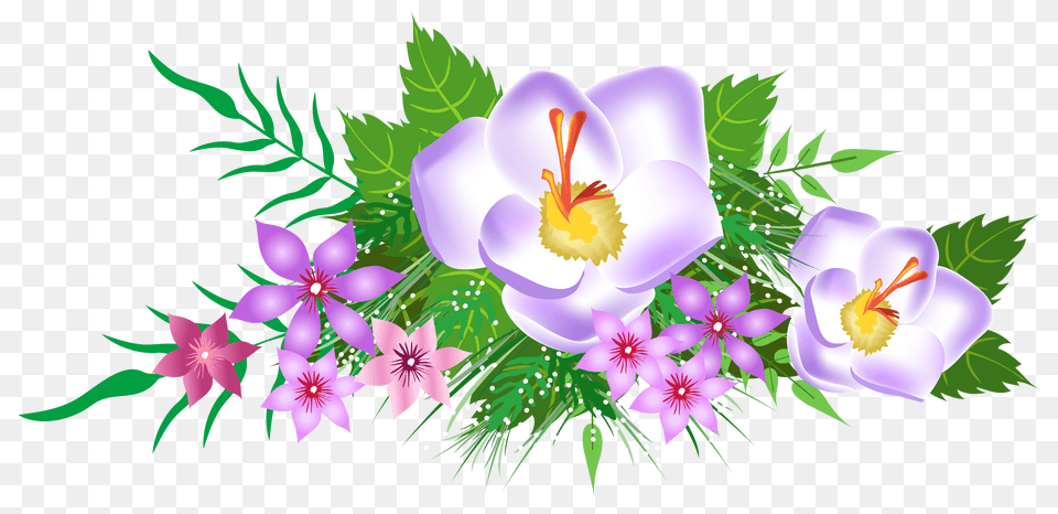 Flowers Decorative Element, Art, Floral Design, Flower, Graphics Free Transparent Png