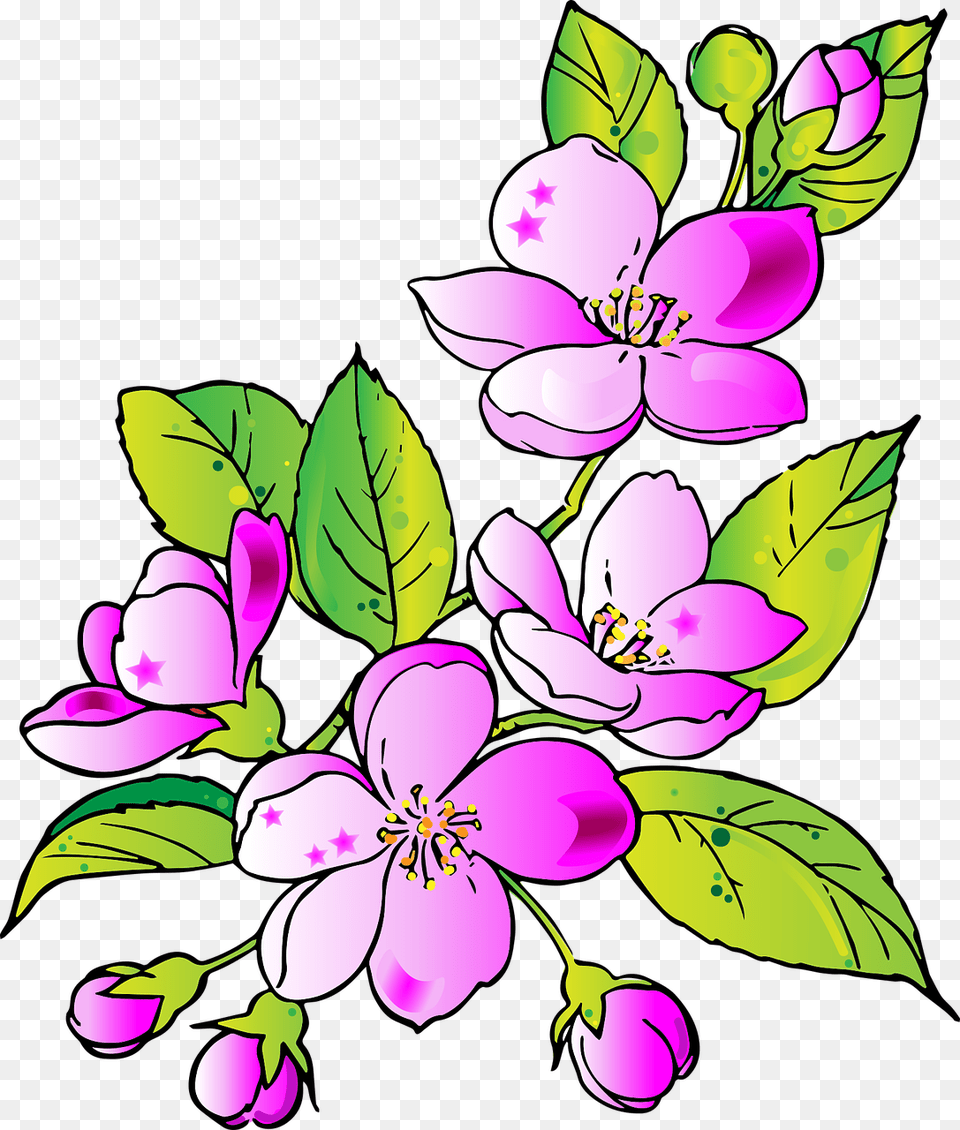 Flowers Drawing Flower Gift, Plant, Purple, Art, Floral Design Free Png Download