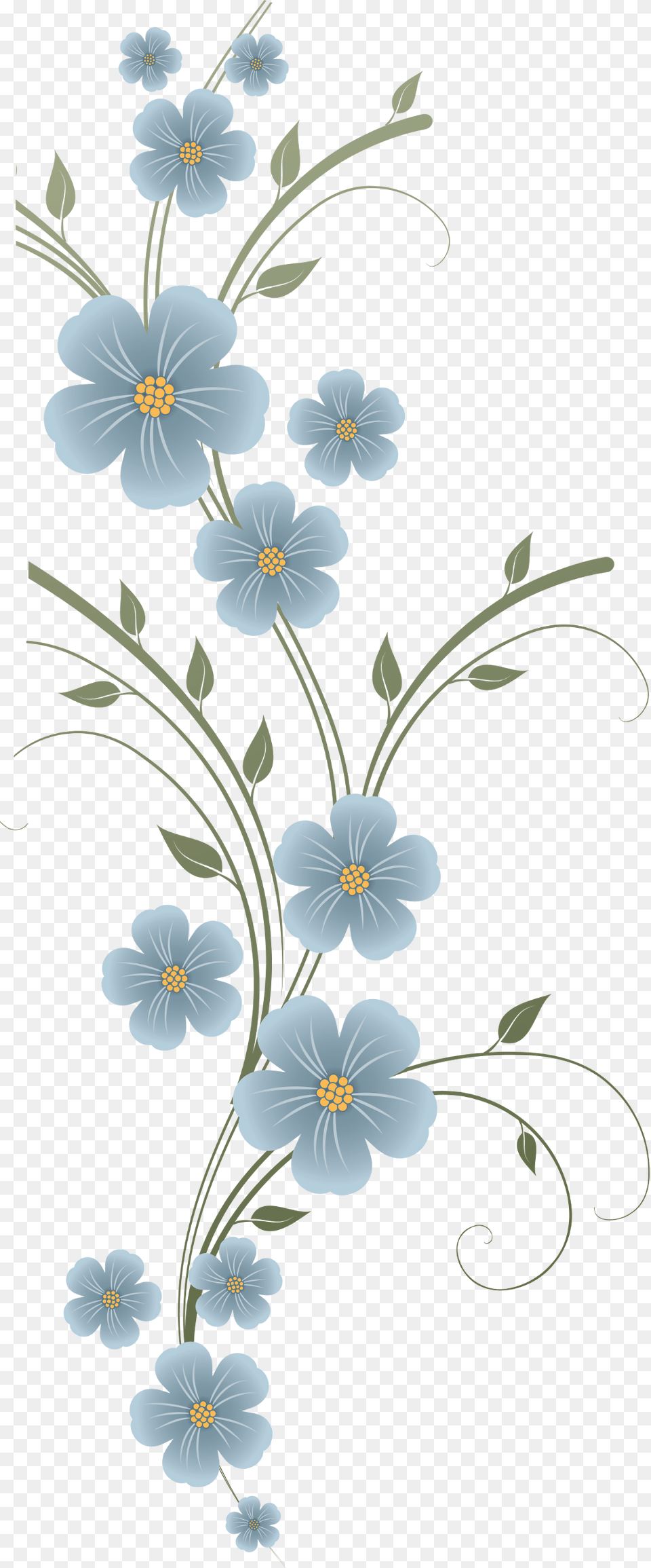Flowers Drawing For Table, Art, Floral Design, Graphics, Pattern Free Png Download