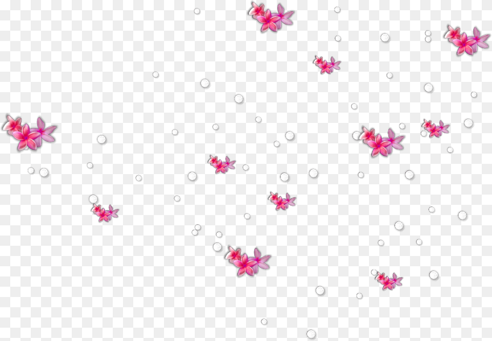 Flowers Droplets Raindrops Tumblr Ftestickers, Paper, Nature, Outdoors, Confetti Free Png Download