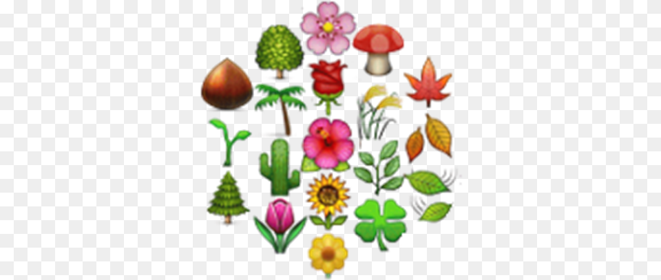 Flowers Emoji Plants Emojis Qantu, Art, Graphics, Flower, Petal Png Image