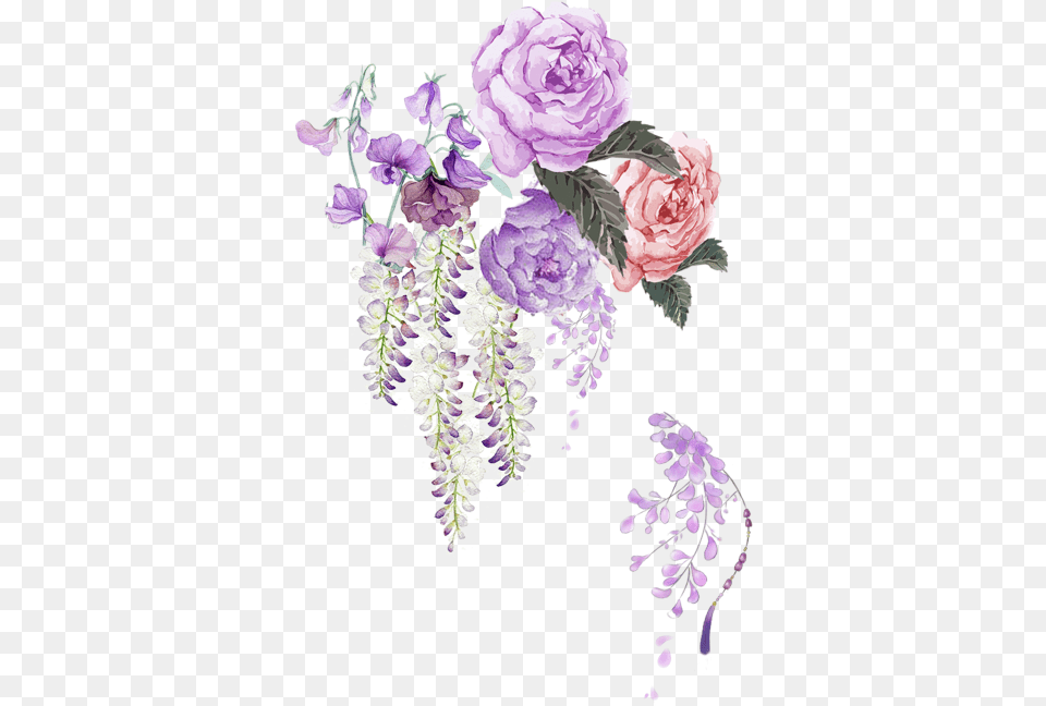 Flowers Faire Part Mariage, Art, Plant, Pattern, Graphics Free Png Download