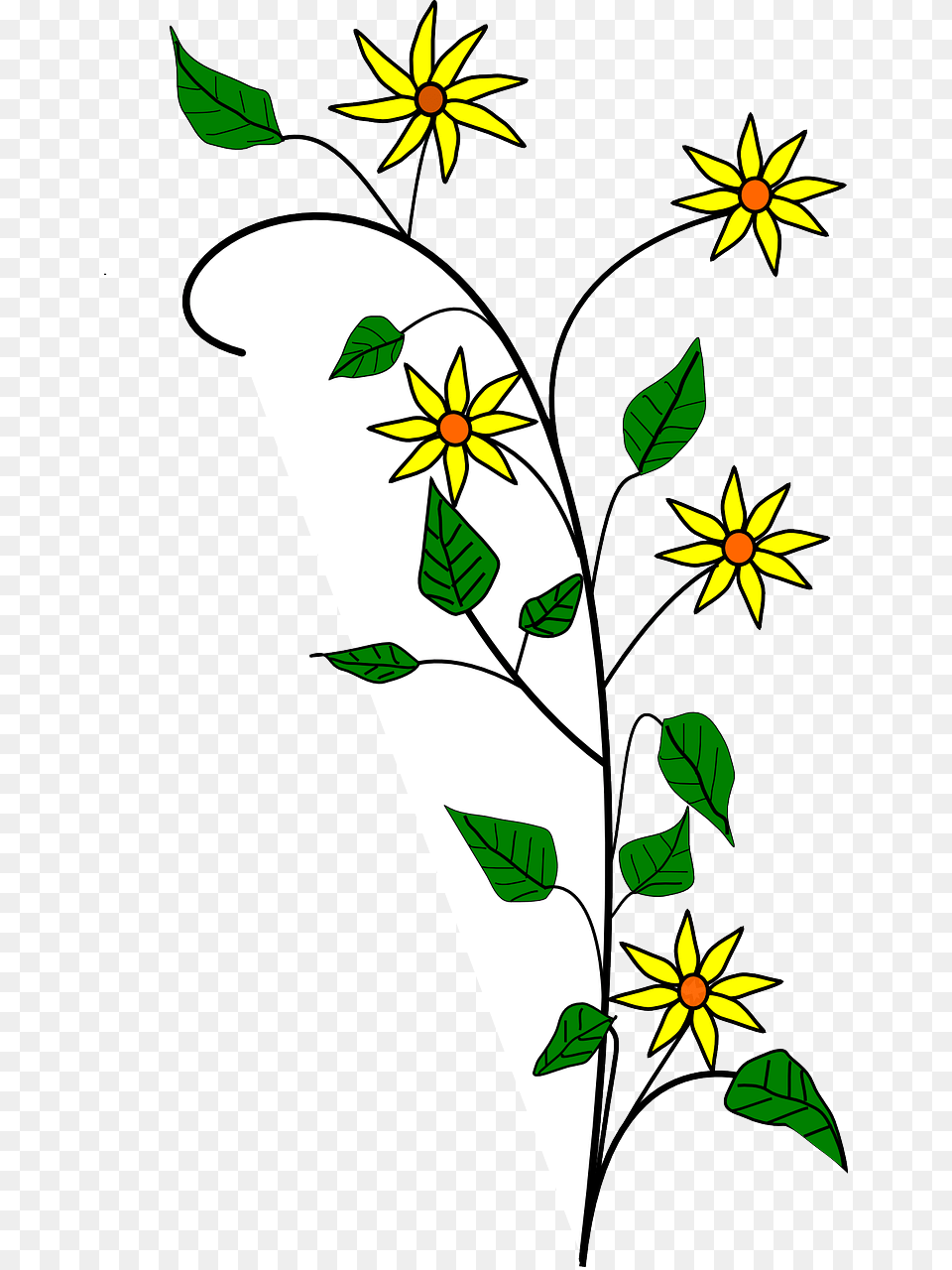 Flowers Floral Clipart Vector Clip Art Online Royalty, Floral Design, Graphics, Leaf, Pattern Free Png