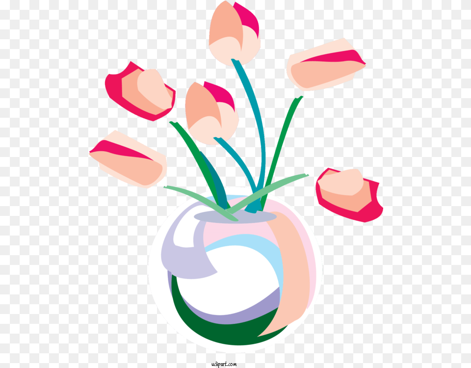 Flowers Floral Design Cut Flower Bouquet For Floral, Vase, Jar, Pottery, Plant Free Transparent Png