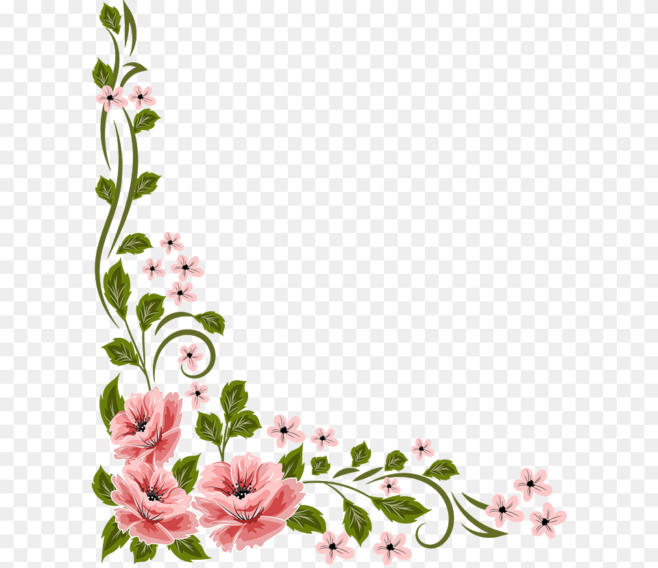 Flowers Flores Esquineras Vector, Art, Floral Design, Graphics, Pattern Free Png