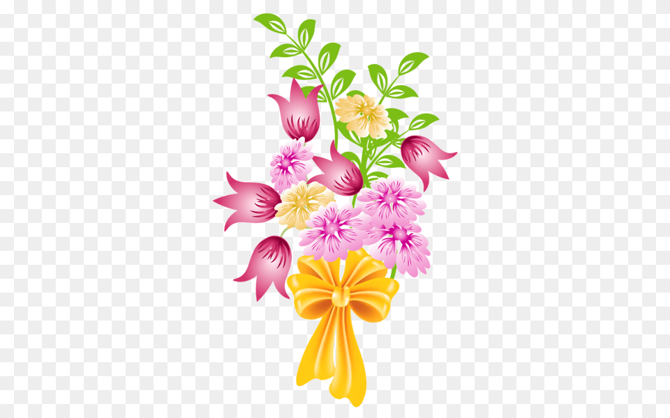 Flowers Flowers Bouquet, Art, Petal, Pattern, Graphics Png