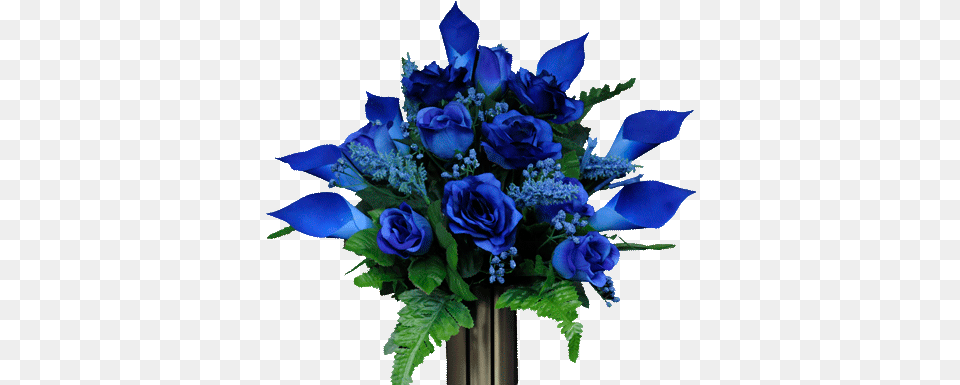 Flowers For Cemeteries Inc Funeral Flowers Dark Blue, Flower, Flower Arrangement, Flower Bouquet, Plant Free Png