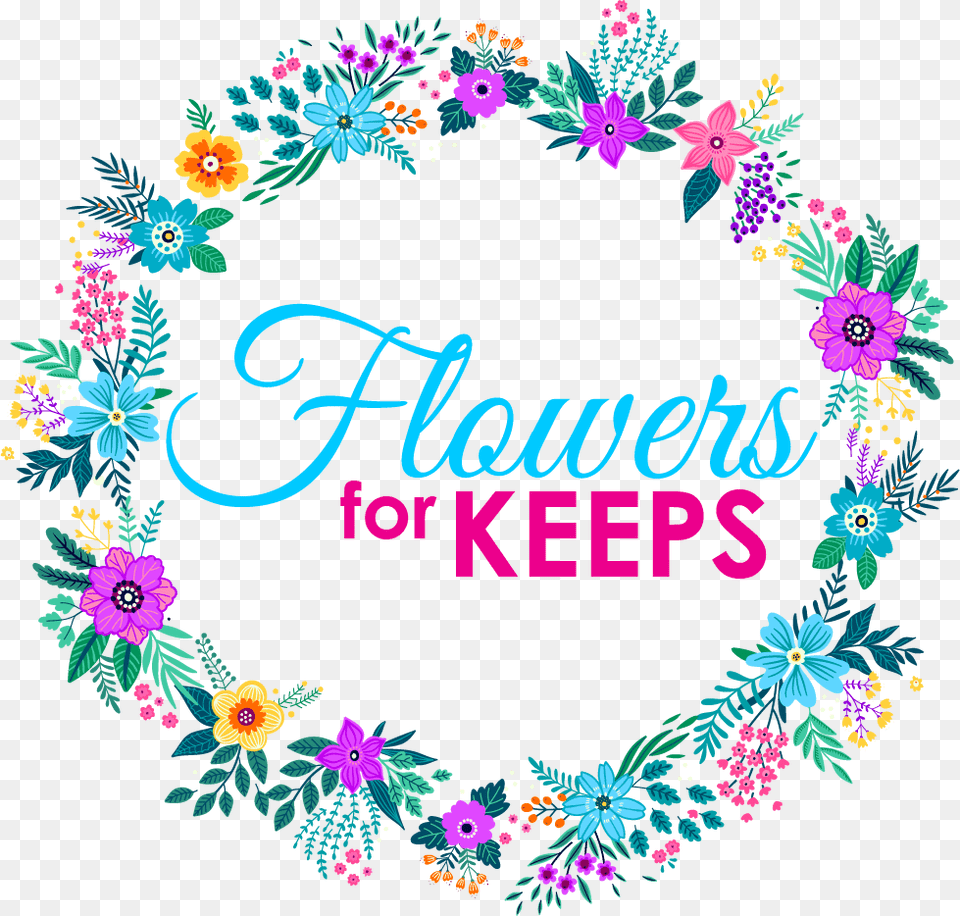Flowers For Keeps Circle, Art, Envelope, Floral Design, Graphics Png Image