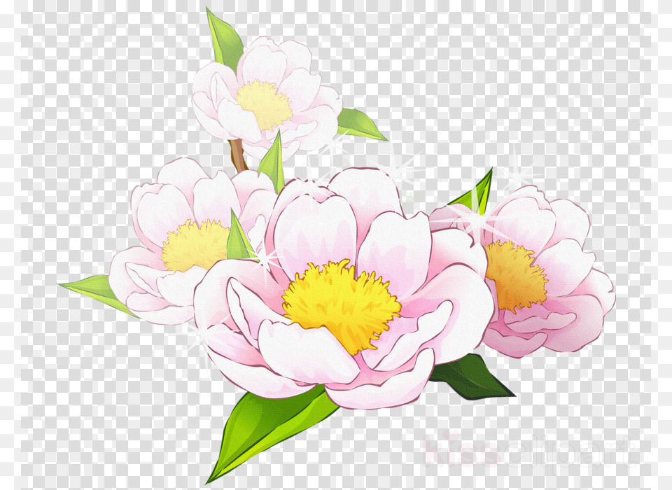 Flowers Frame Clipart Quran Flower Clip Art Al Fatiha En Francais, Anemone, Plant, Pattern, Flower Bouquet Free Png Download