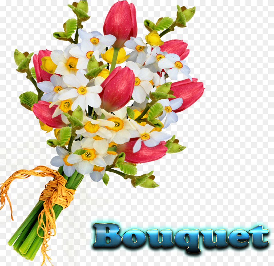 Flowers Free Transparent Library Bouquet Bouquet Flower, Flower Arrangement, Flower Bouquet, Plant, Art Png Image