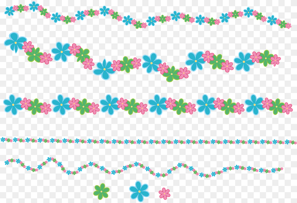 Flowers Garland Spring Image On Pixabay Clip Art, Pattern, Cream, Dessert, Food Png