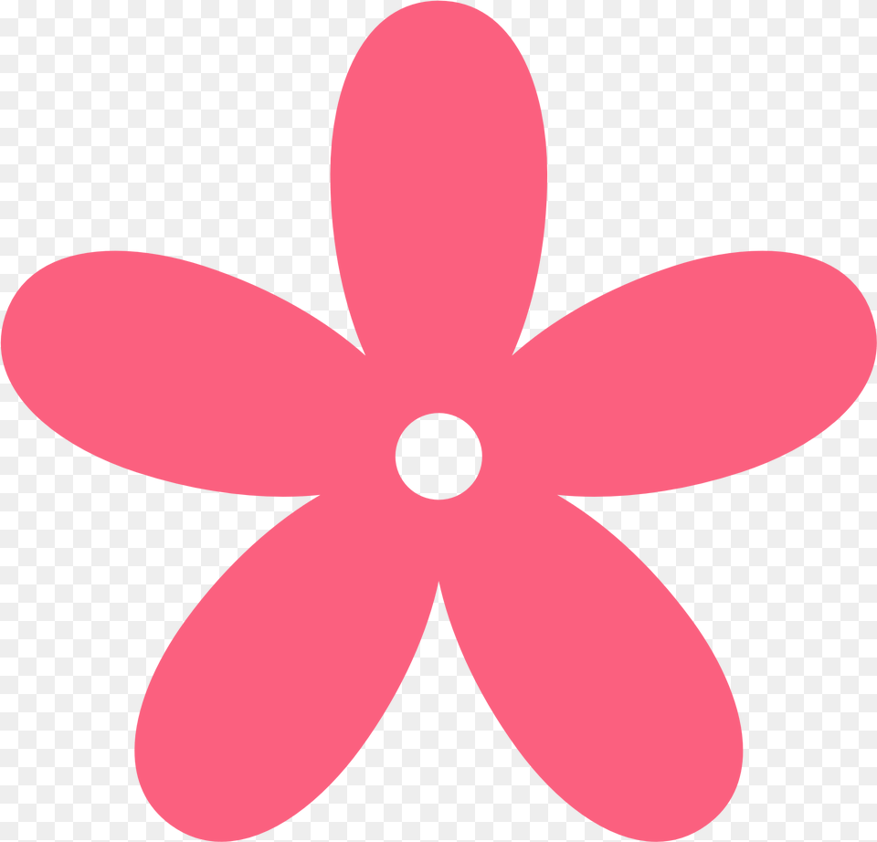 Flowers Hot Pink Flower Clipart Clipart Images Flower Clipart, Daisy, Plant, Machine, Propeller Free Transparent Png