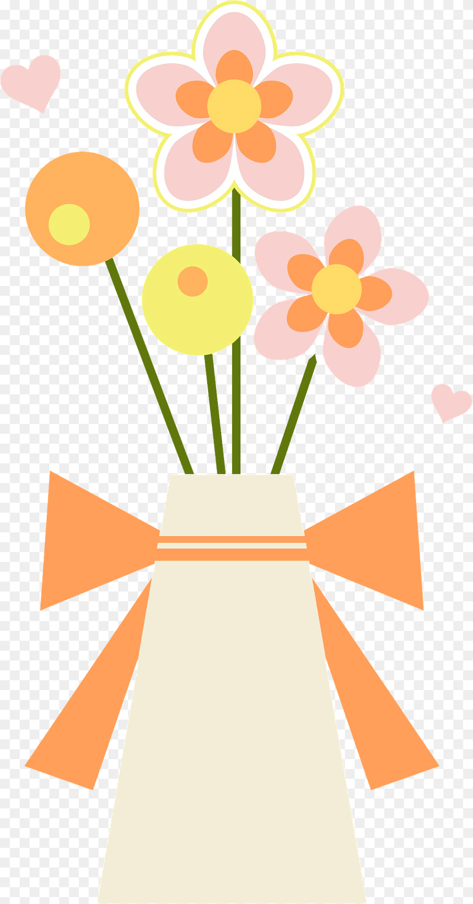 Flowers In A Vase Clipart, Art, Pottery, Plant, Jar Free Png Download