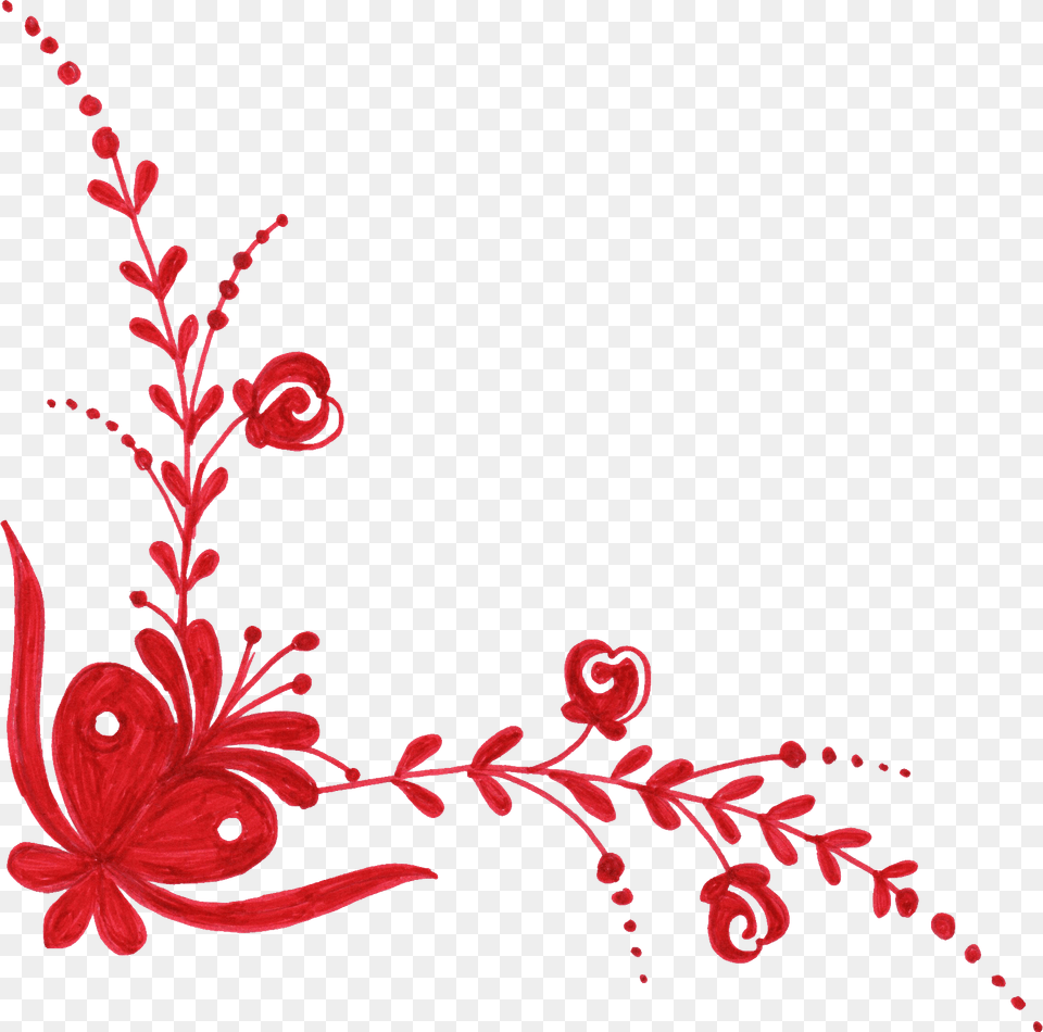Flowers In Format, Art, Floral Design, Graphics, Pattern Free Png