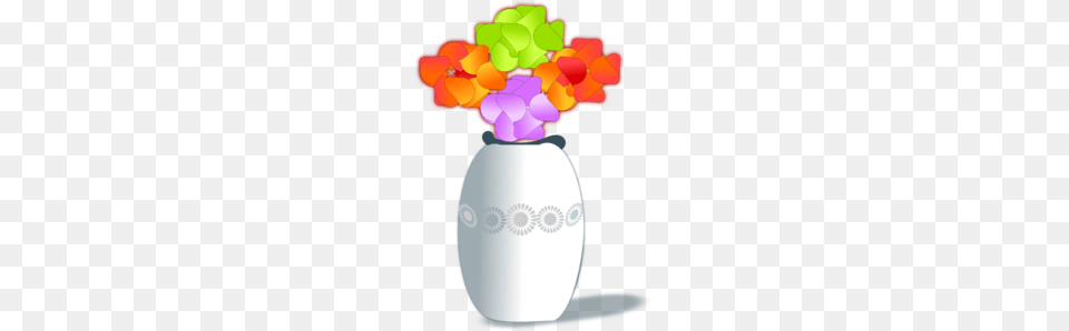 Flowers In Vase Clip Art, Jar, Pottery, Potted Plant, Planter Png Image