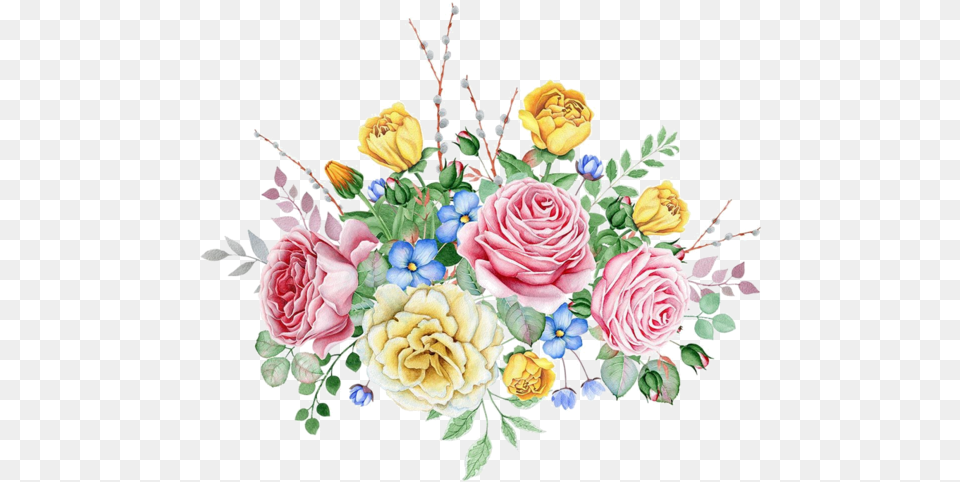 Flowers Pastels Roses Freetoedit Flower, Art, Flower Arrangement, Flower Bouquet, Graphics Png Image