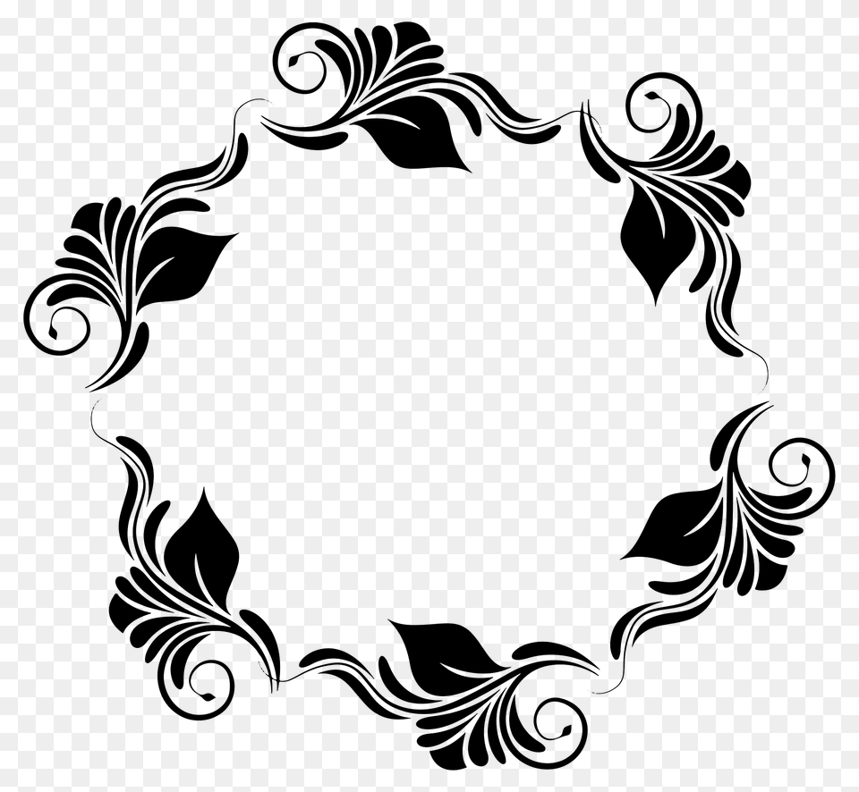 Flowers Pattern In A Circle Clipart, Art, Floral Design, Graphics, Person Free Png