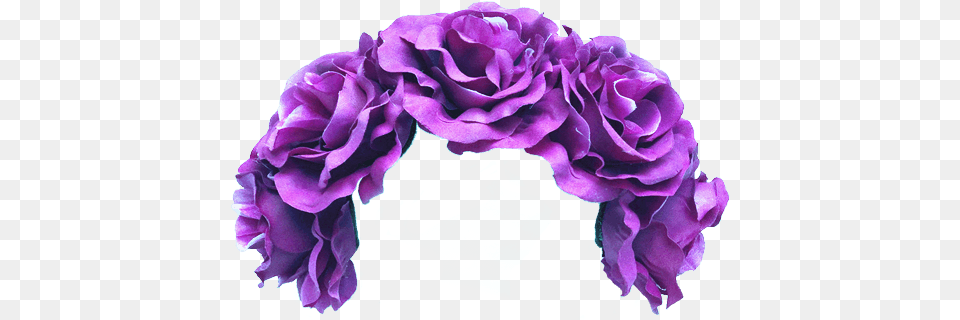 Flowers Purple Flower Crown Dressup Costume Artificial Flower, Geranium, Plant, Clothing, Hat Free Png