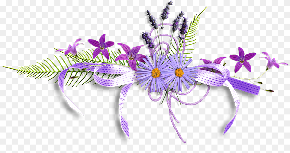 Flowers Render, Purple, Art, Plant, Floral Design Free Transparent Png