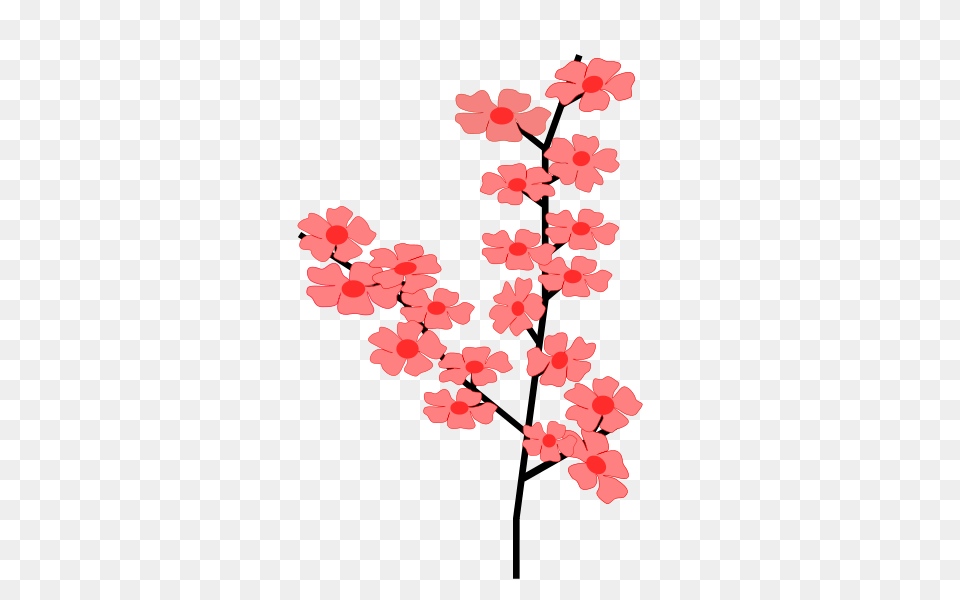 Flowers Sakura Clip Arts For Web, Flower, Petal, Plant, Hibiscus Png Image