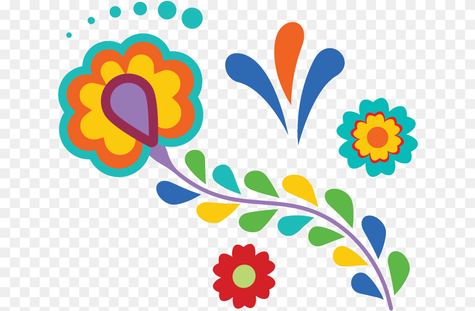 Flowers Transparent Mexican Flowers Clipart, Art, Floral Design, Graphics, Pattern Png Image