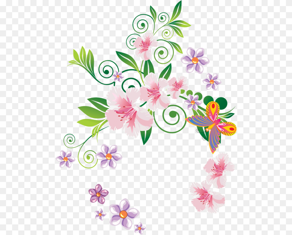 Flowers Tube Everywhere Flower, Art, Floral Design, Graphics, Pattern Png