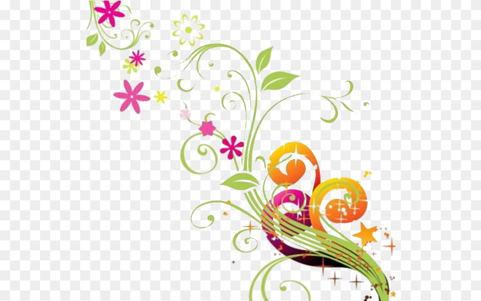 Flowers Vector Background, Art, Floral Design, Graphics, Pattern Free Png