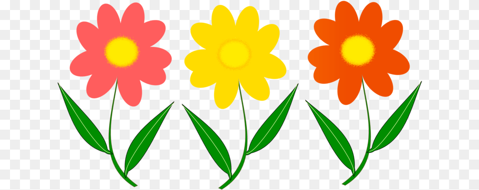 Flowers Vector Vector Clipart Flower, Daisy, Petal, Plant, Leaf Free Png