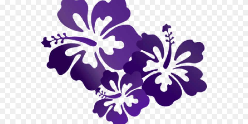 Flowers Vectors Clipart Purple Purple Hibiscus Clip Art, Flower, Plant, Geranium, Person Free Png