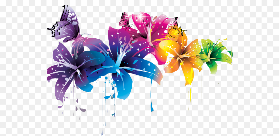 Flowers Vectors Transparent Images Transparent Background Flowers, Art, Floral Design, Flower, Graphics Free Png