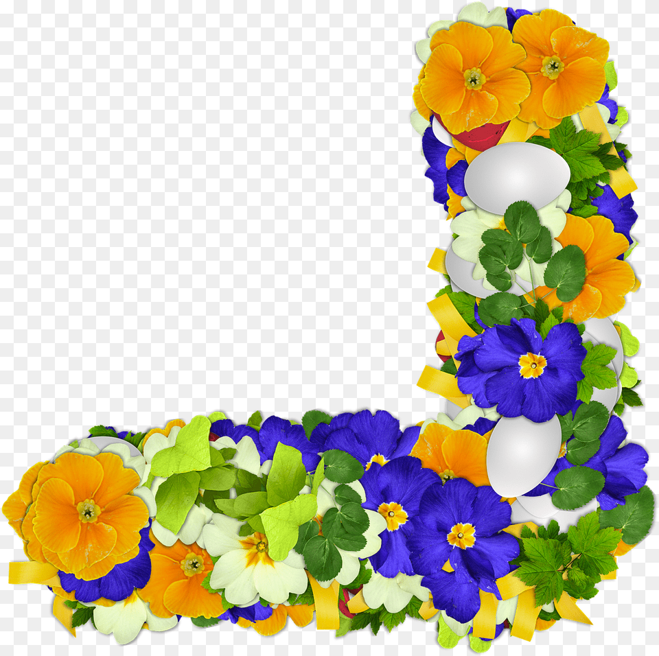 Flowersprimrosespngcorneregg Image From Needpixcom Portable Network Graphics, Accessories, Flower, Flower Arrangement, Ornament Free Transparent Png