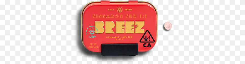 Flowertown Breeze Cinnamon Cbd 1 1 Tin Electronics, First Aid Png Image