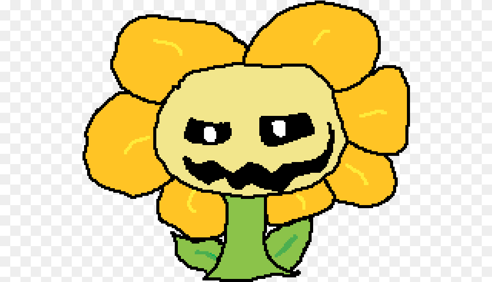 Flowey Doing Creepy Face Flowey Creepy Face Sprite, Baby, Person, Head, Food Free Transparent Png