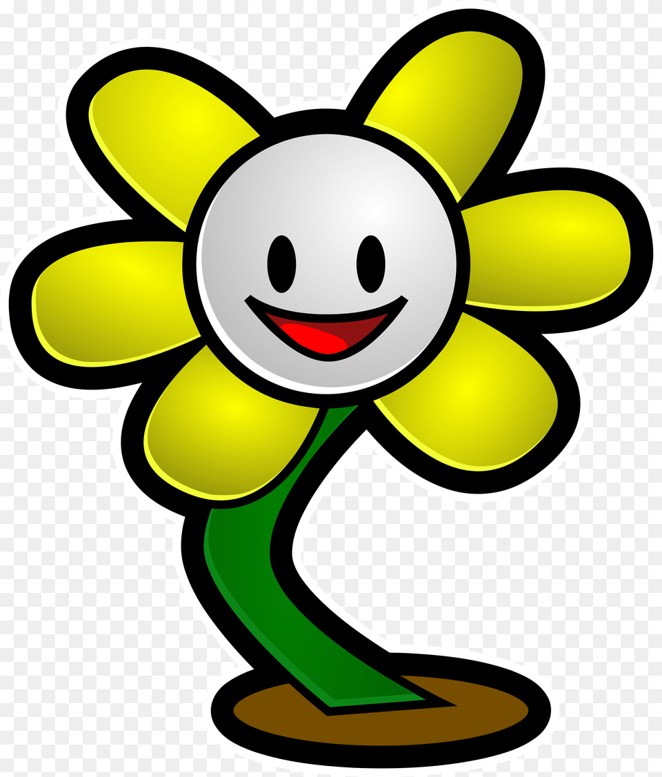 Flowey Drawn In Vector, Daisy, Flower, Plant, Dynamite Free Png