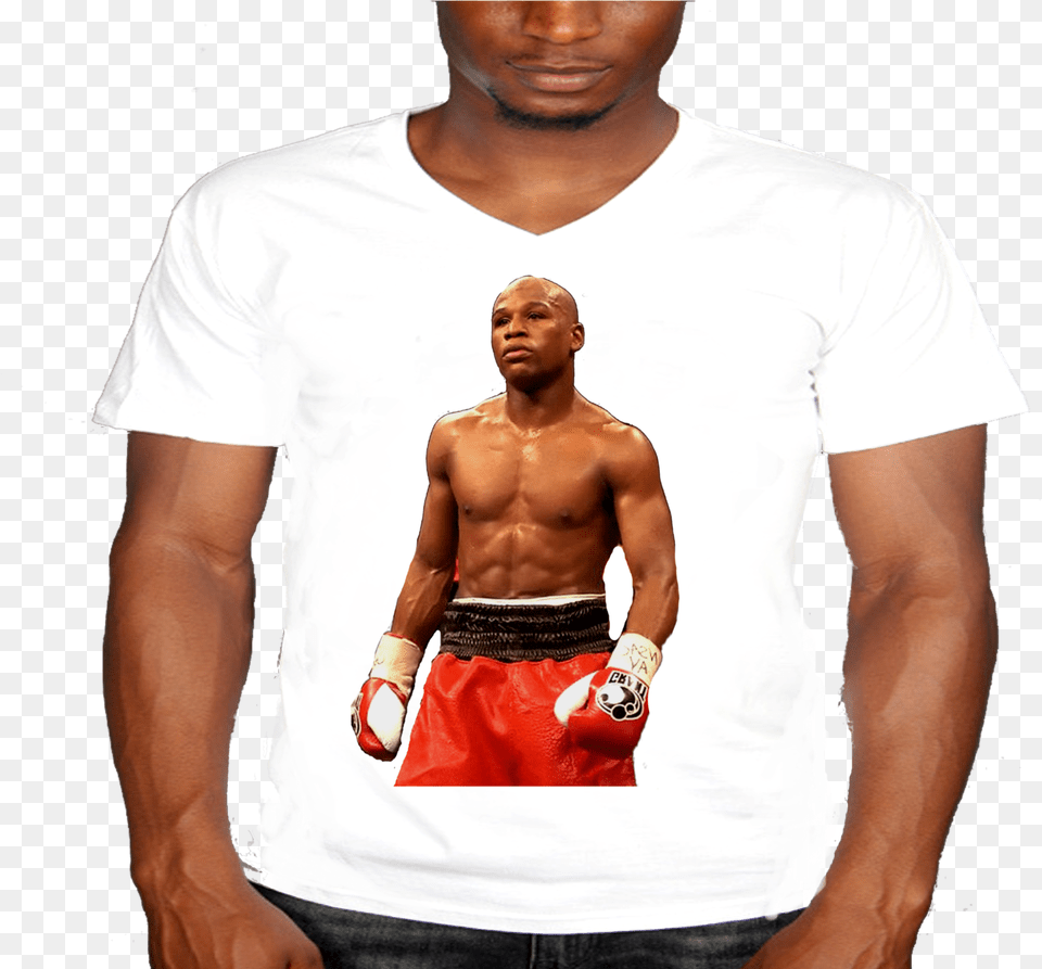 Floyd V Neck Barechested, Clothing, T-shirt, Adult, Male Free Transparent Png